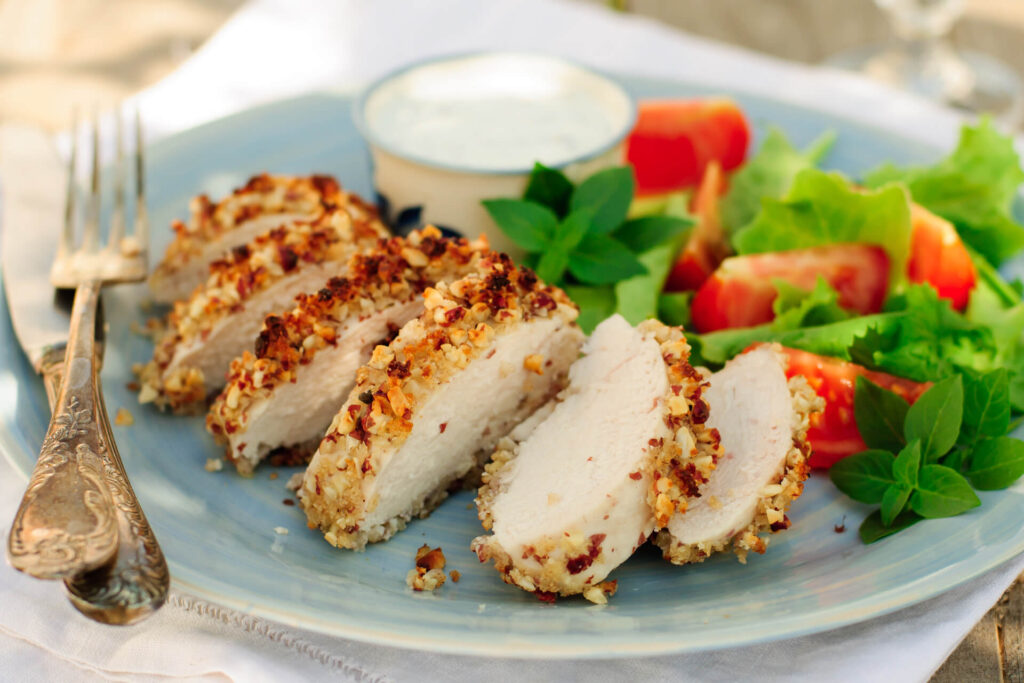 Baked Almond Chicken