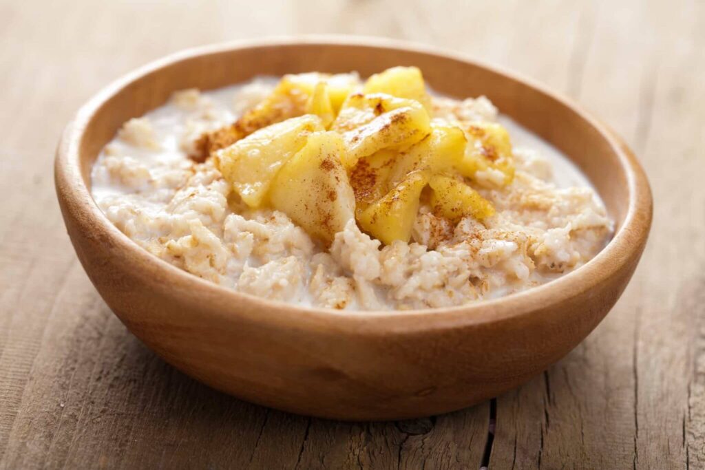 Coconut cinnamon oatmeal