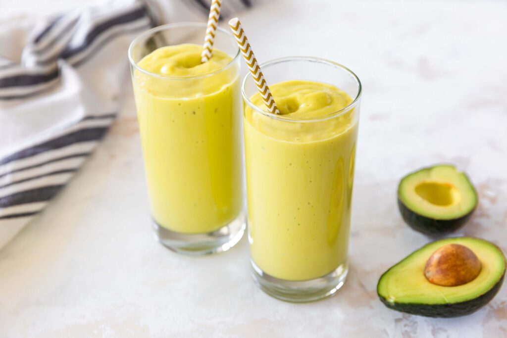 Pineapple turmeric protein smoothie