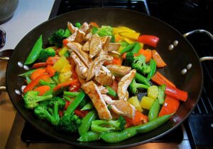 Read more about the article Stir-Fry With Vegetables And Chicken